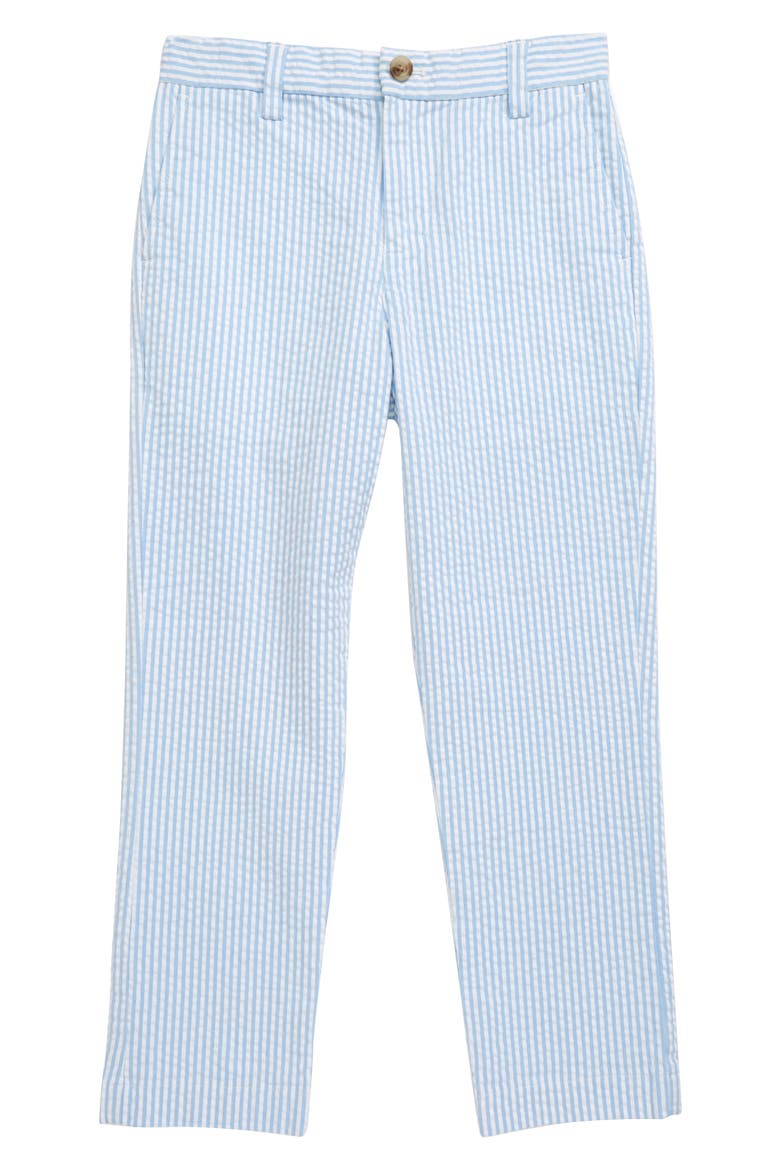 Breaker Seersucker Pants, Main, color, OCEAN BREEZE