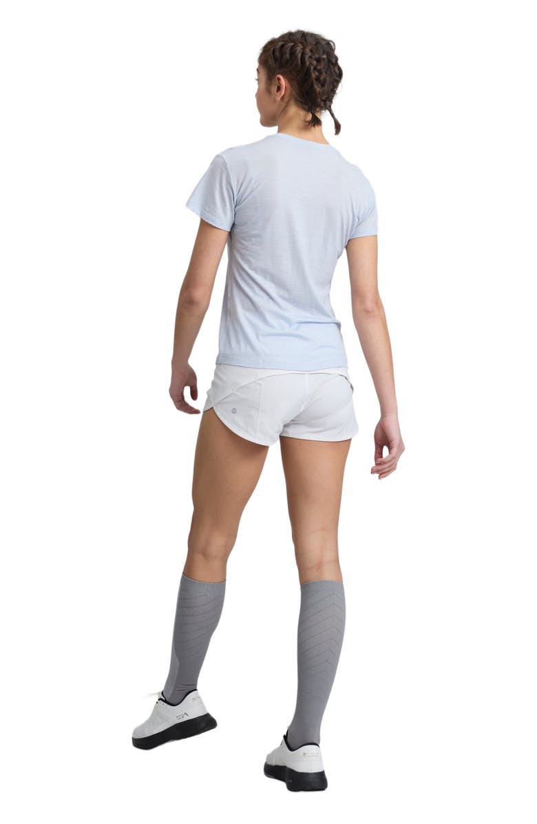 COZY ZERO Women's 100% Merino Lightweight Tee, Alternate, color, Light Gray