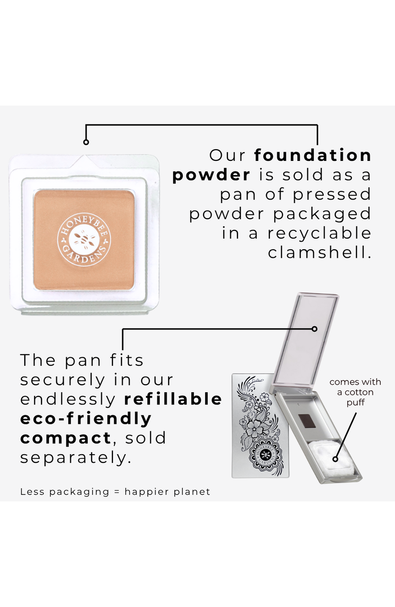 HONEYBEE GARDENS Pressed Mineral Powder Foundation, Alternate, color, Avignon: Pale To Light Neutral