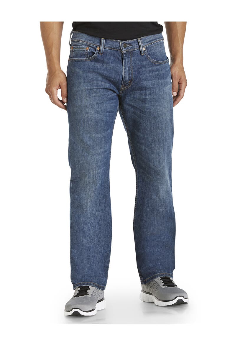 559 Relaxed Straight Fit Stretch Jeans, Main, color, STRETCH STLY BLUE
