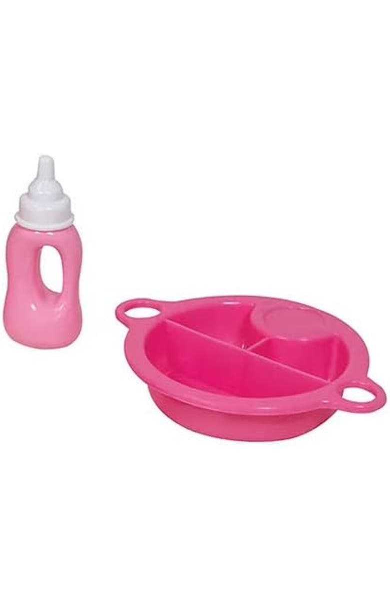 Lissi Dolls Talking Baby With Feeding Accessories, 13 Inches, Pink, Alternate, color, 