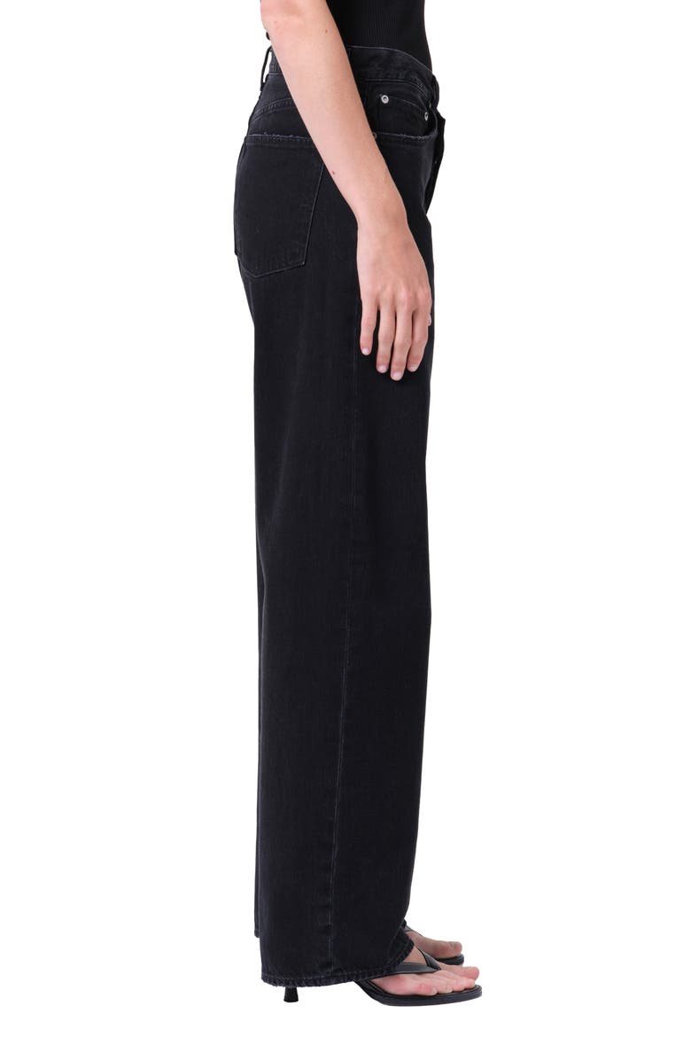 Arc Criss Cross Relaxed Jeans, Alternate, color, PHASE DARK BLACK