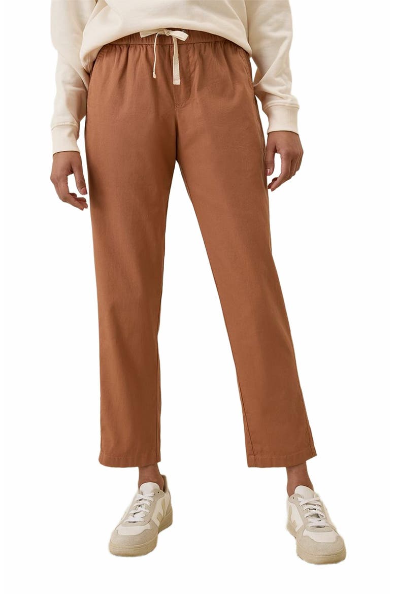 Organic Cotton Daily Twill Pant, Alternate, color, Ochre