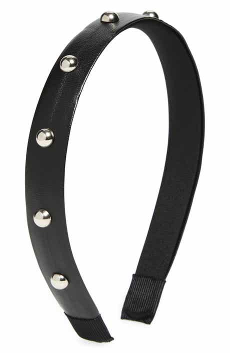 Cara Kids' Studded Faux Leather Headband