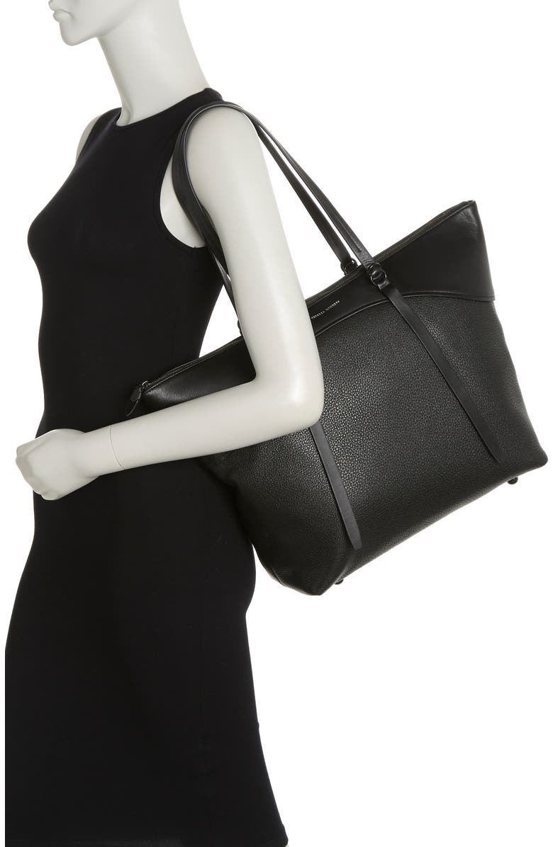 Rebecca Minkoff Signature Zip Top Tote Handbag, Alternate, color,