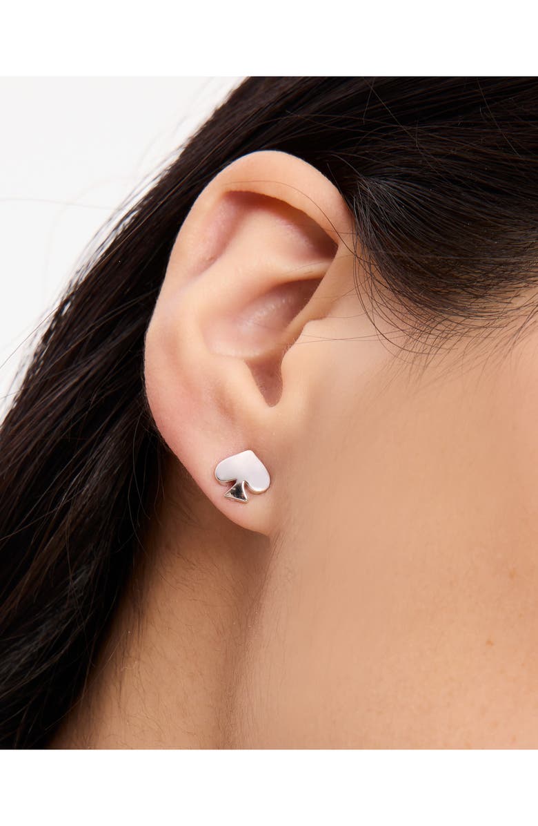 Kate Spade New York spade stud earrings, Alternate, color, 