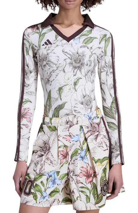 x FARM Rio Floral Long Sleeve Bodysuit