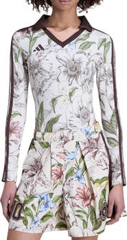 adidas x FARM Rio Floral Long Sleeve Bodysuit