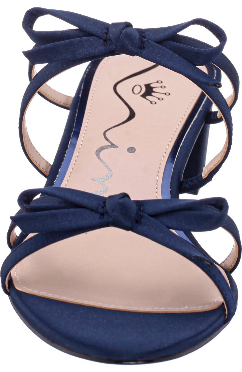 Nina Gaby Slide Sandal, Alternate, color, New Navy