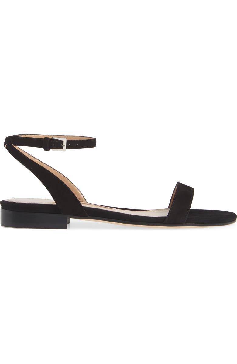 Emme Parsons One Ankle Strap Flat Sandal, Alternate, color,