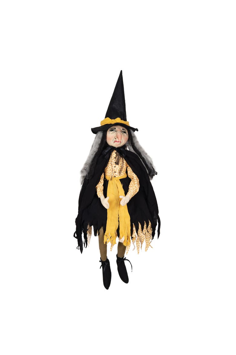 Rochelle Halloween Joe Spencer Gathered Traditions Figurine, Main, color, Black