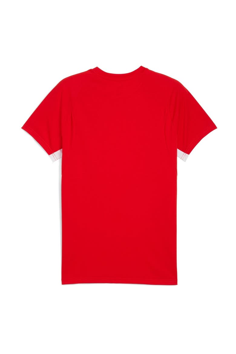 Men's Puma  Red Chivas 2025/26 Evostripe Raglan T-Shirt, Alternate, color, Red