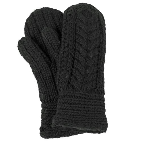 Nirvana Designs Soho Mittens In Black