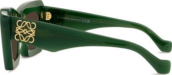 Anagram 52mm Cat Eye Sunglasses