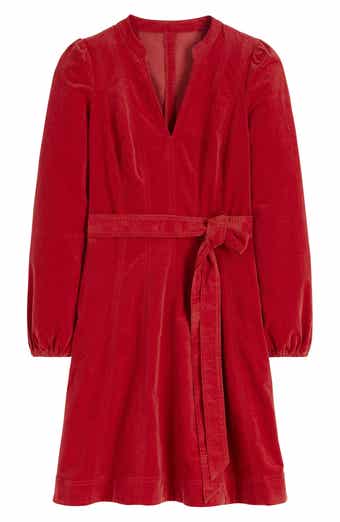 Boden Ros Long Sleeve Corduroy Dress