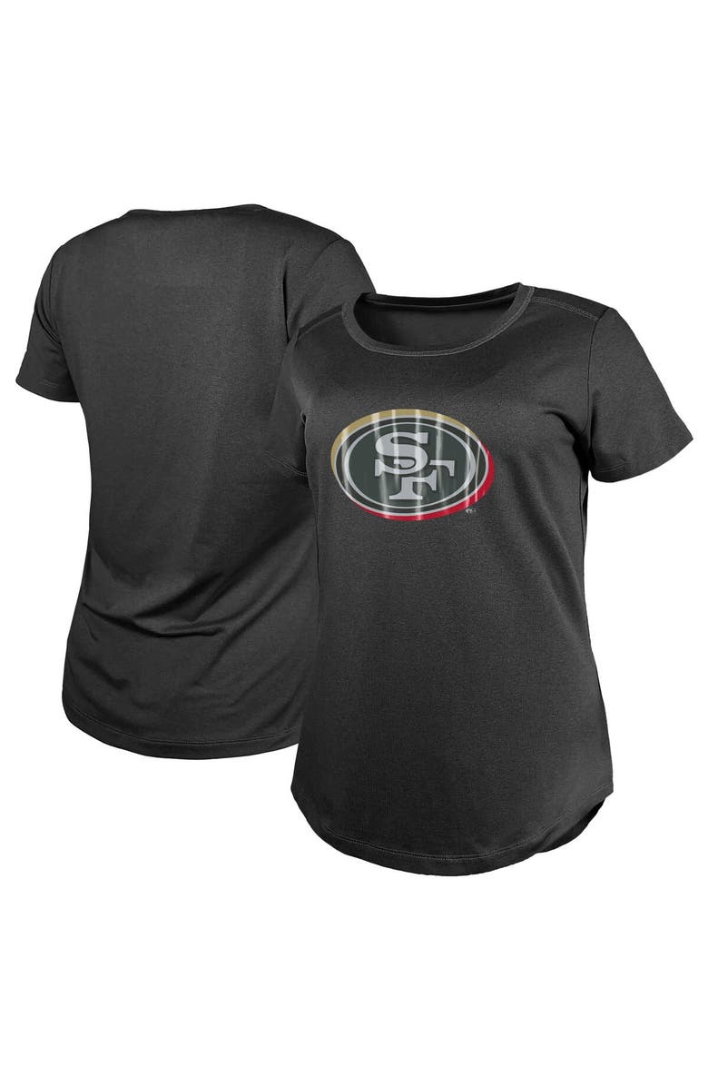 New Era Women's New Era  Charcoal San Francisco 49ers 2024 NFL Draft T-Shirt, Main, color, 