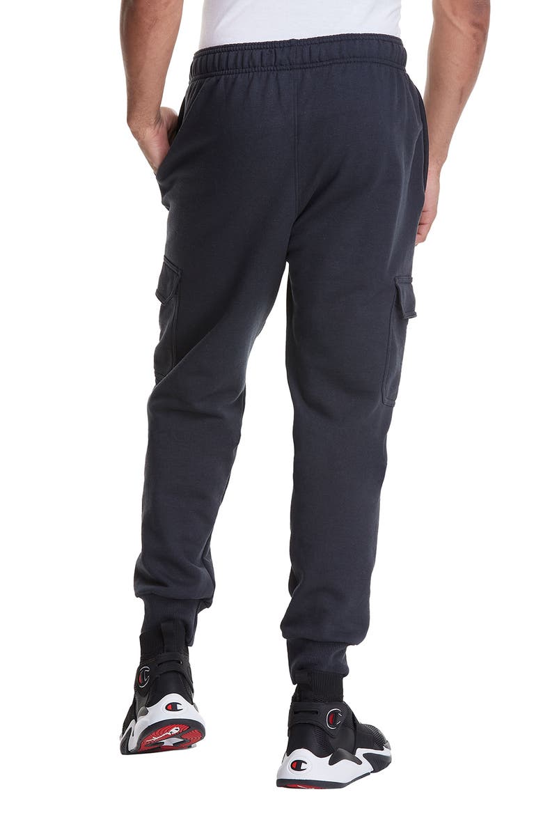 Powerblend Cargo Joggers, Alternate, color, BLACK