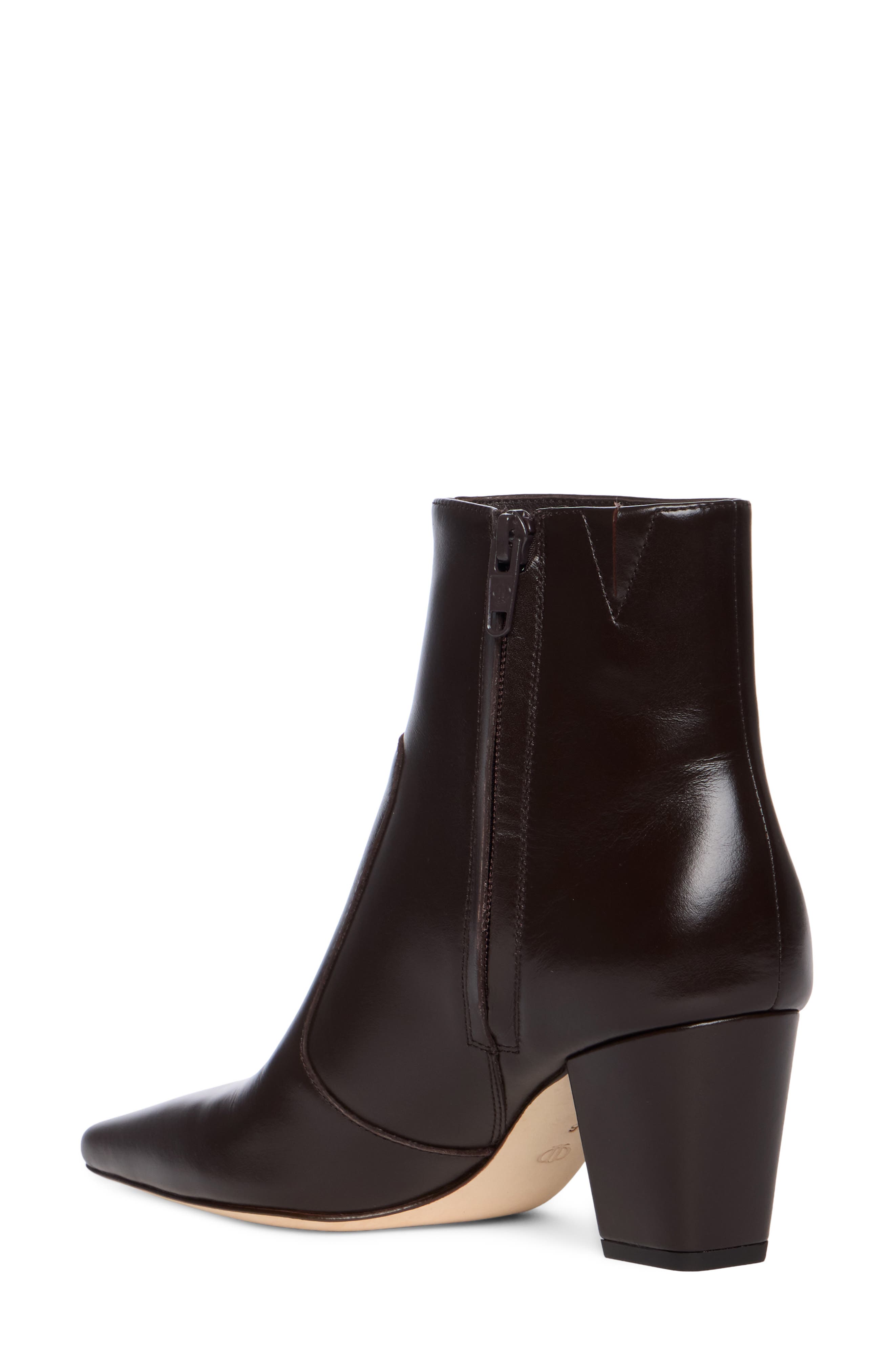 Welsley Leather Bootie, Alternate, color, CHOCOLATE