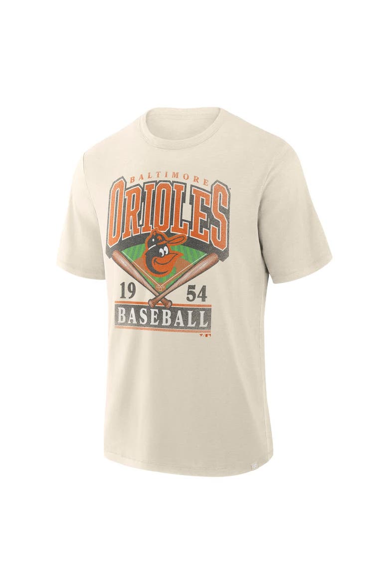Men's Profile  Cream Baltimore Orioles Big & Tall Screen Print T-Shirt, Alternate, color, Cream