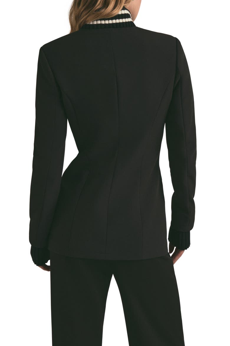 The Varsity Blazer, Alternate, color, BLACK