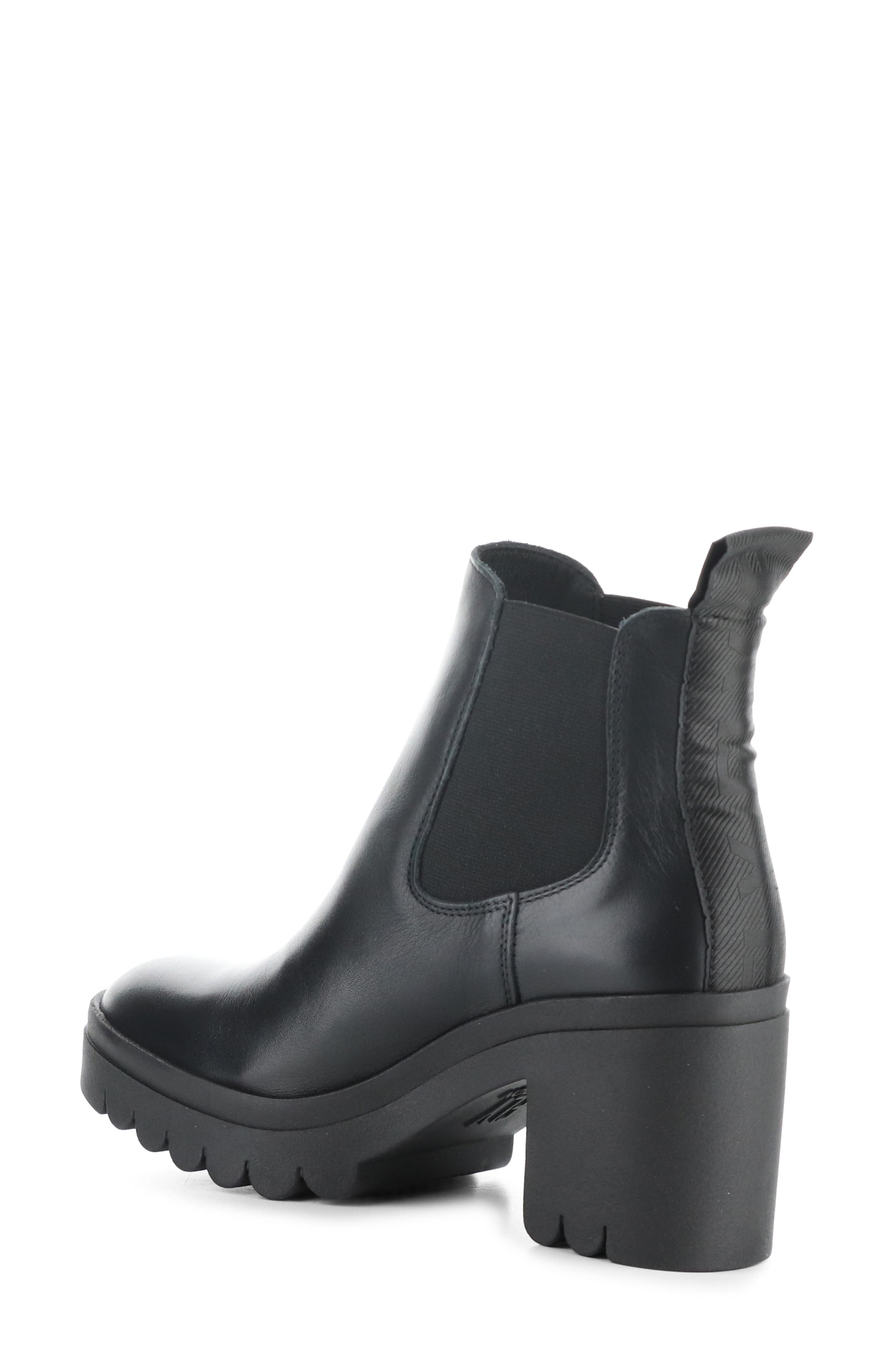 Fly London Tope Chelsea Boot, Alternate, color, Black/ Black