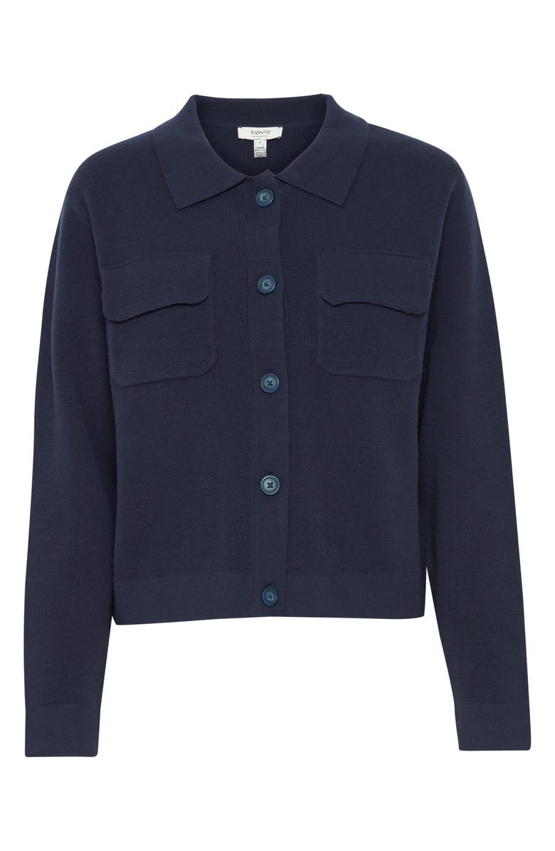 B.YOUNG Otari Knit Cardigan, Main, color, Navy Blazer