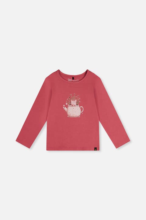Organic Cotton Teapot Graphic Jersey T-Shirt