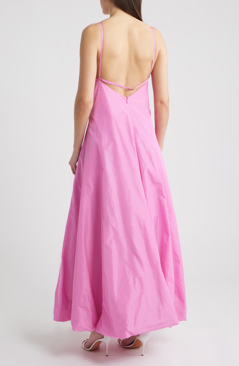 STAUD Paloma Open Back Gown, Alternate, color, Orchid