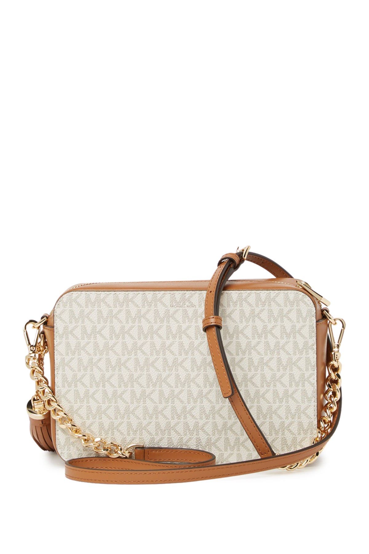 MICHAEL Michael Kors Medium Logo Leather Camera Bag (Men) | Nordstromrack