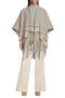  Oatmeal/Ivory Placed Stripe