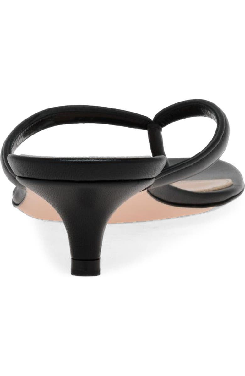 Gianvito Rossi Calypso Thong, Alternate, color, Black Lamb Leather