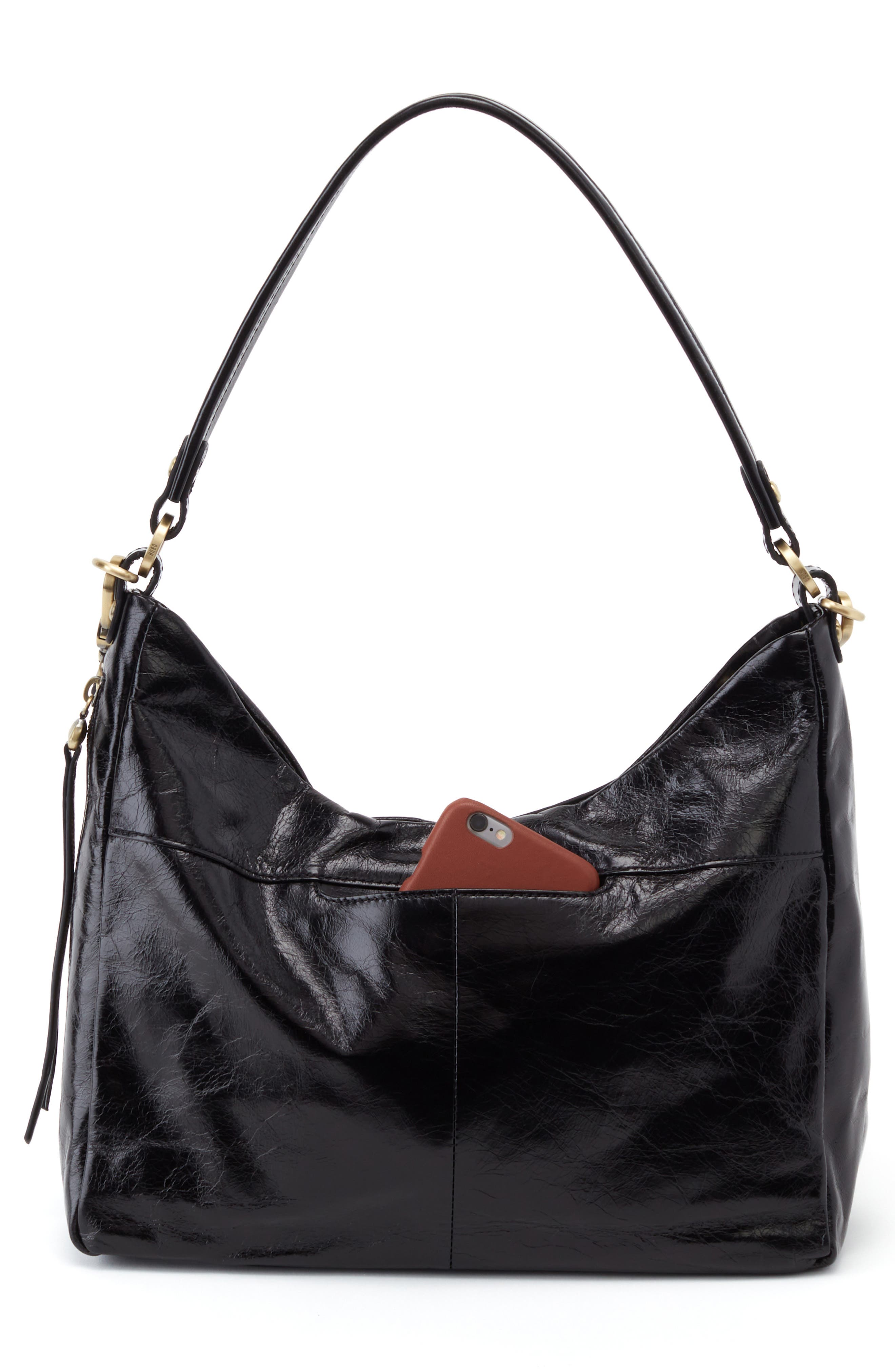 HOBO Delilah Leather Hobo, Alternate, color, 