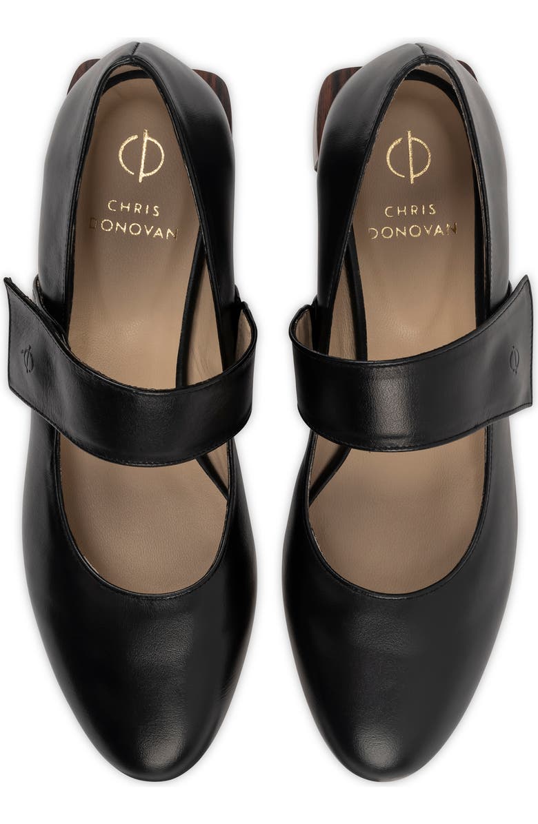 Chris Donovan Footwear Fable Mary Jane, Alternate, color, Black