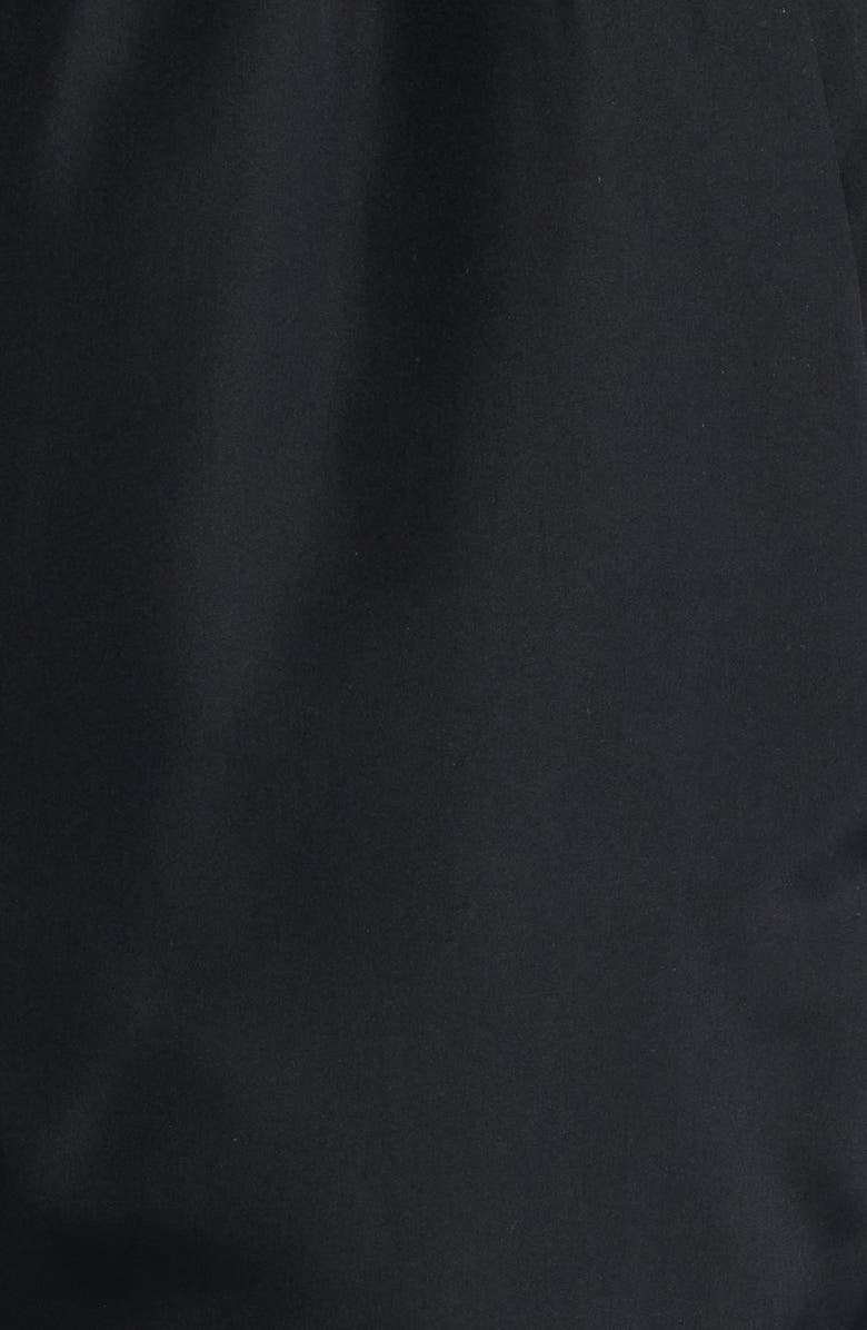 BOSS Starfish Logo Graphic Swim Trunks, Alternate, color, Black