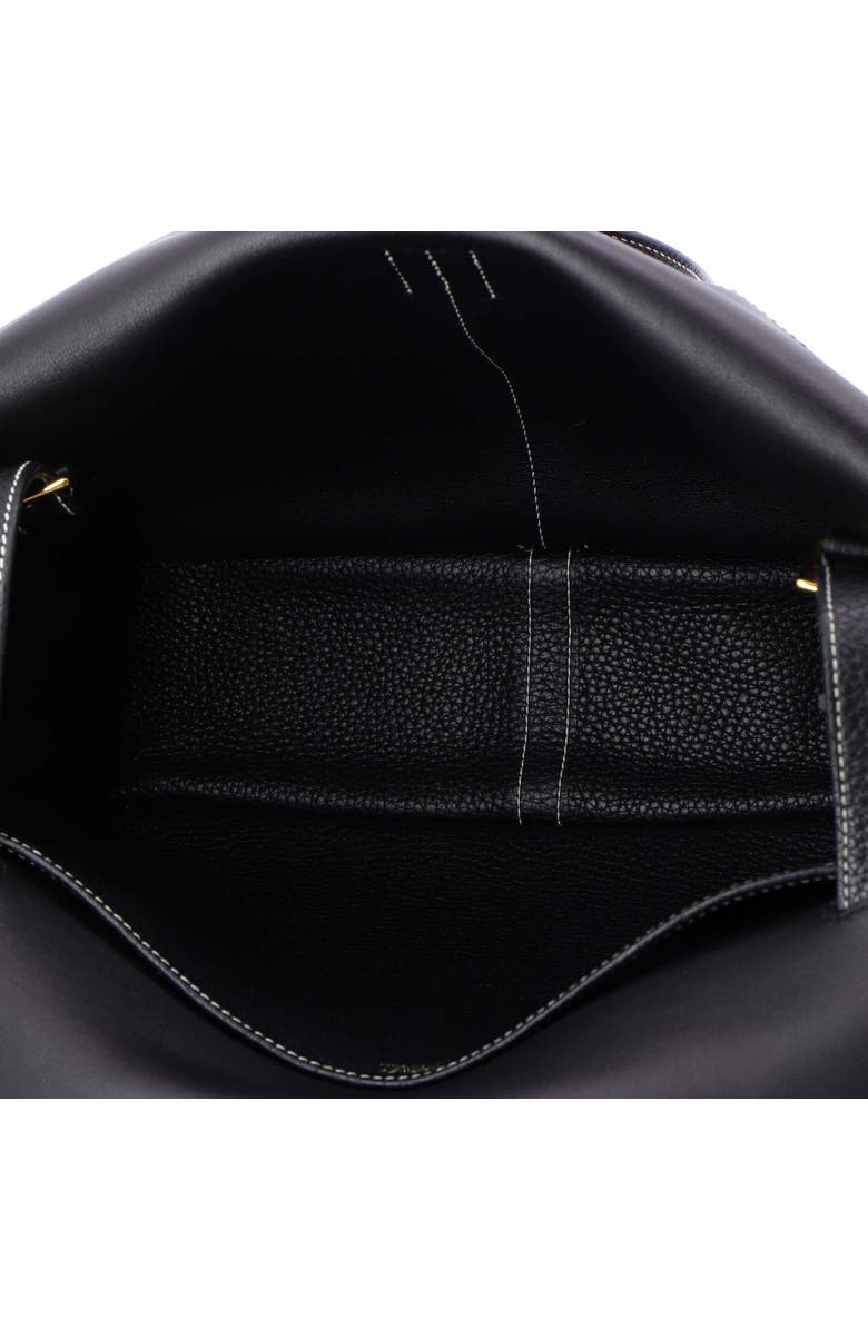 Pre-Owned Hermes Halzan Bag Clemence 31, Alternate, color, Bleu Indigo