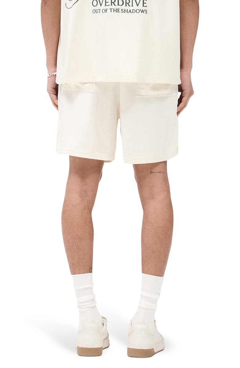 Represent Crest Shorts, Alternate, color, Antique White