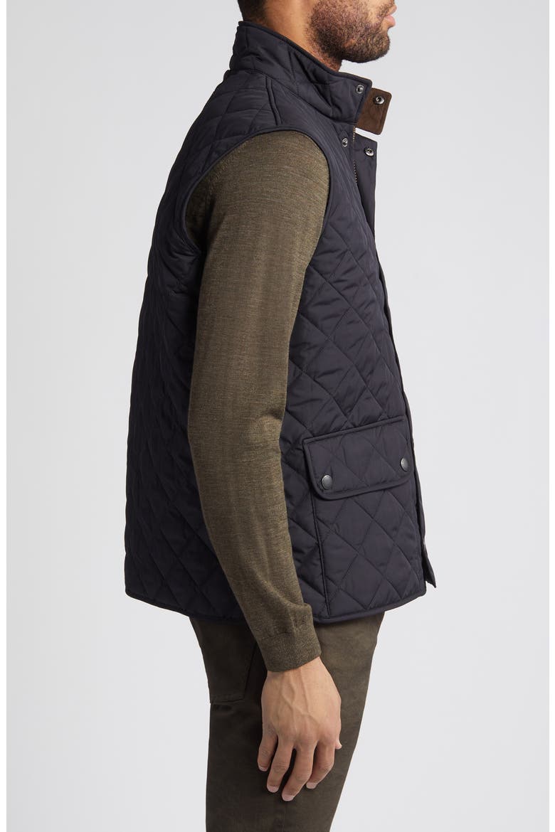 New Lowerdale Quilted Vest, Alternate, color, NAVY