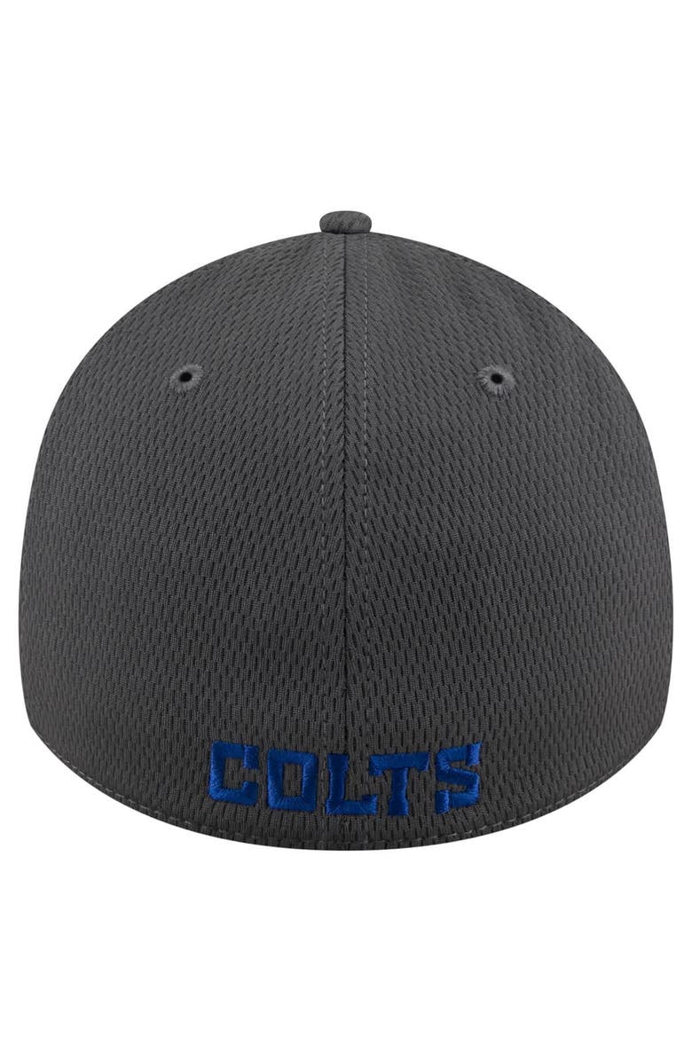 New Era Men's New Era Graphite Indianapolis Colts  Main 39THIRTY Flex Hat, Alternate, color, 