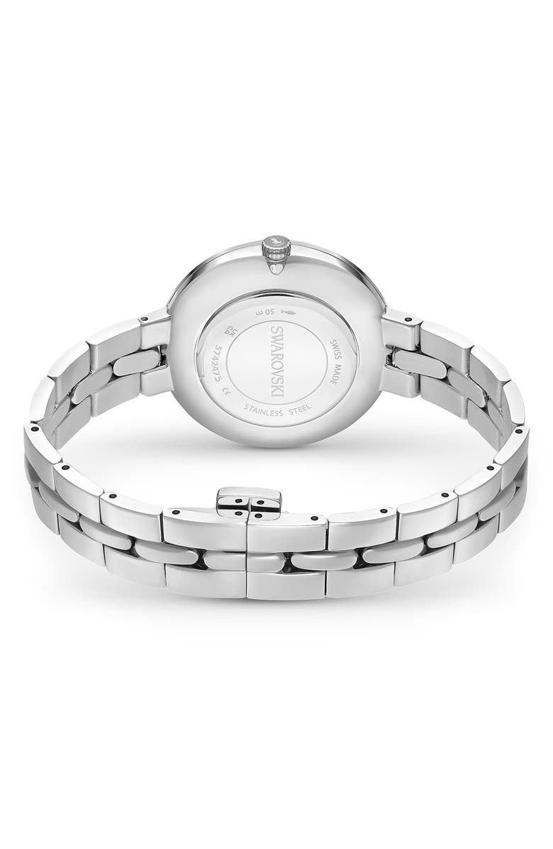Swarovski Cosmopolitan Bracelet Watch, 40mm, Alternate, color, Silver