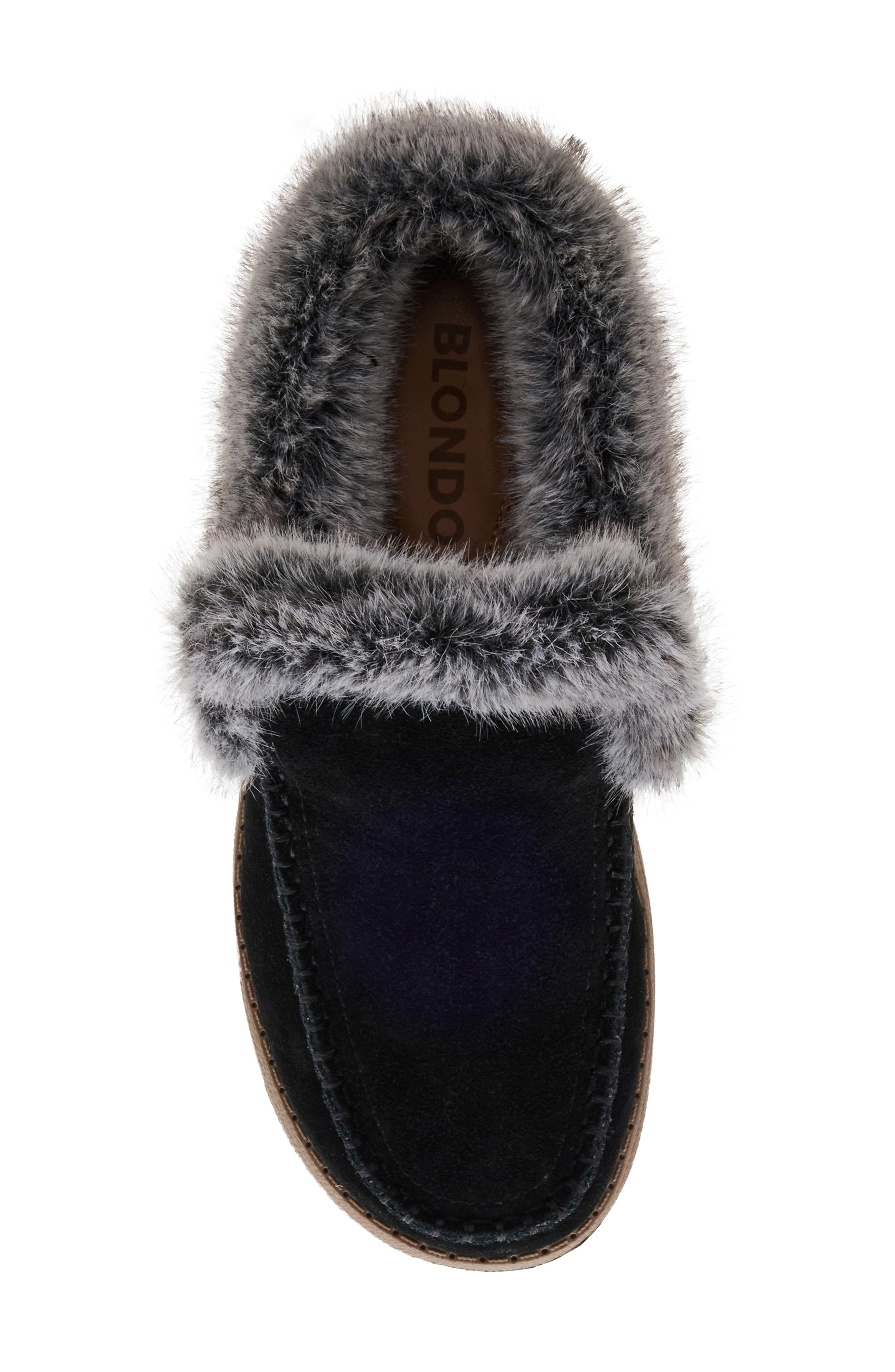 Blondo Victor Waterproof Faux Fur Slipper, Alternate, color, 