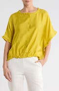 PATRIZIA LUCA Ruffle Trim Top