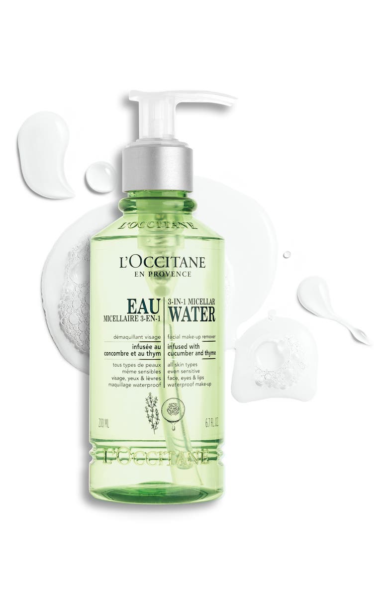 L'Occitane 3-in-1 Micellar Water, Alternate, color, 