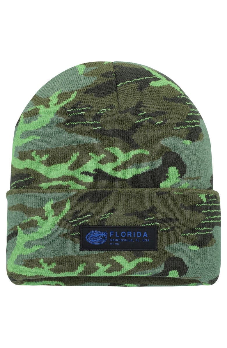 Jordan Brand Men's Jordan Brand Camo Florida Gators Veterans Day Cuffed Knit Hat, Main, color, Camo