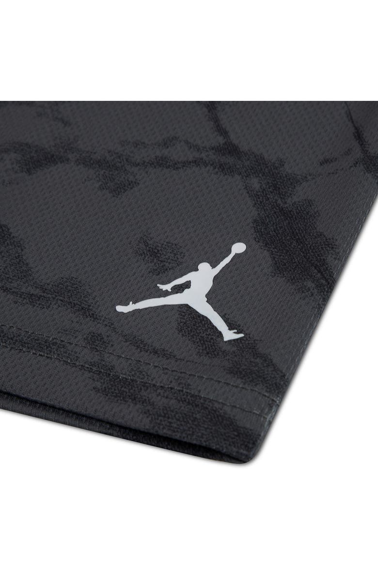 Jordan Kids' Graphic T-Shirt & Festival Tie Dye Shorts Set, Alternate, color, Iron Gray