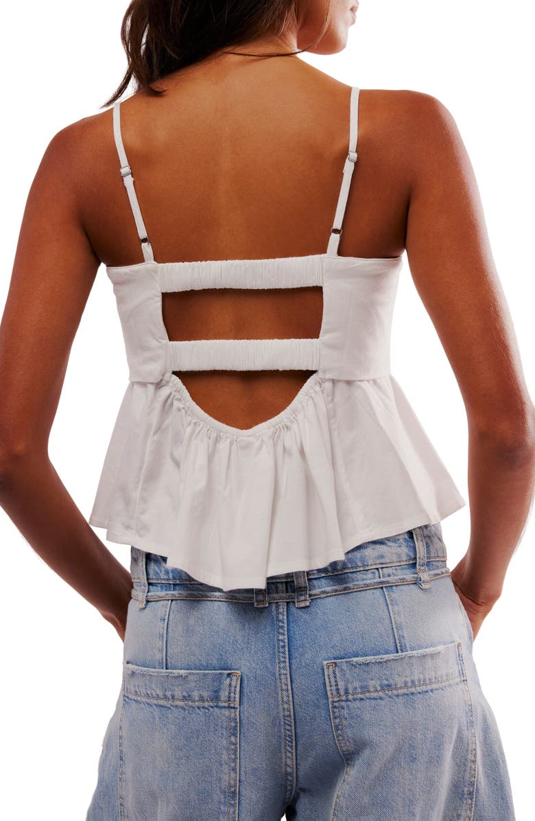 One True Love Peplum Camisole