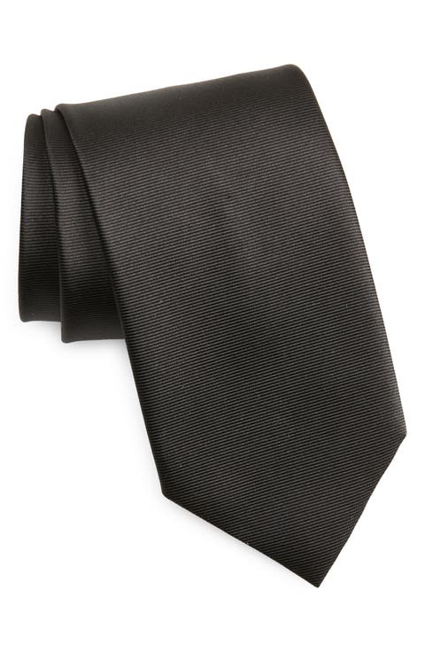 Solid Mulberry Silk Twill Tie