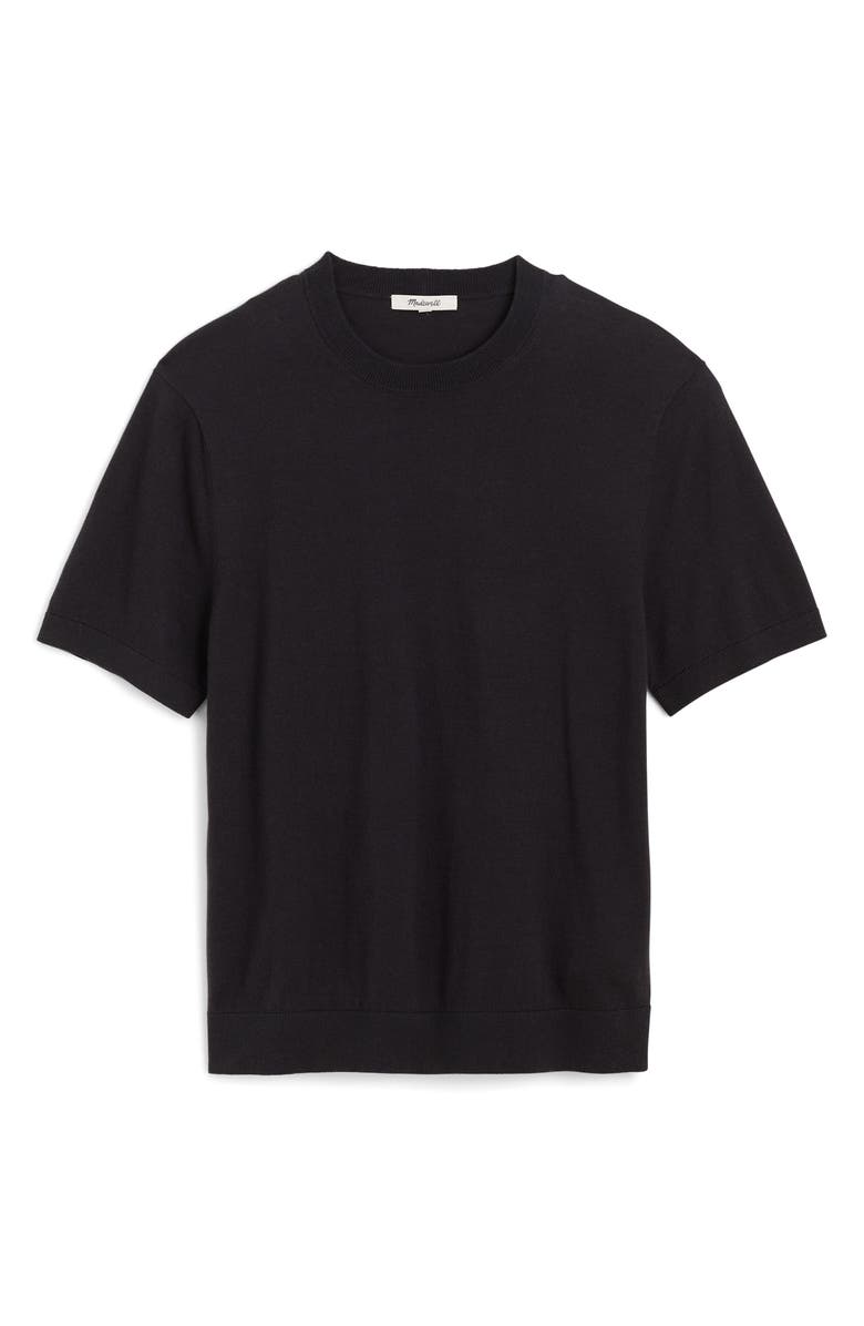 Madewell Cotton Crewneck Sweater T-Shirt, Alternate, color, 