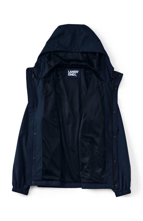 LANDS' END LANDS' END SQUALL WATERPROOF PACKABLE RAIN JACKET