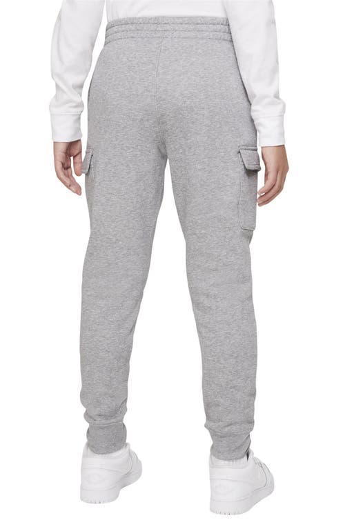 Jordan Kids' Jdb Essentials Cotton Blend Cargo Pants In Heather Carbon