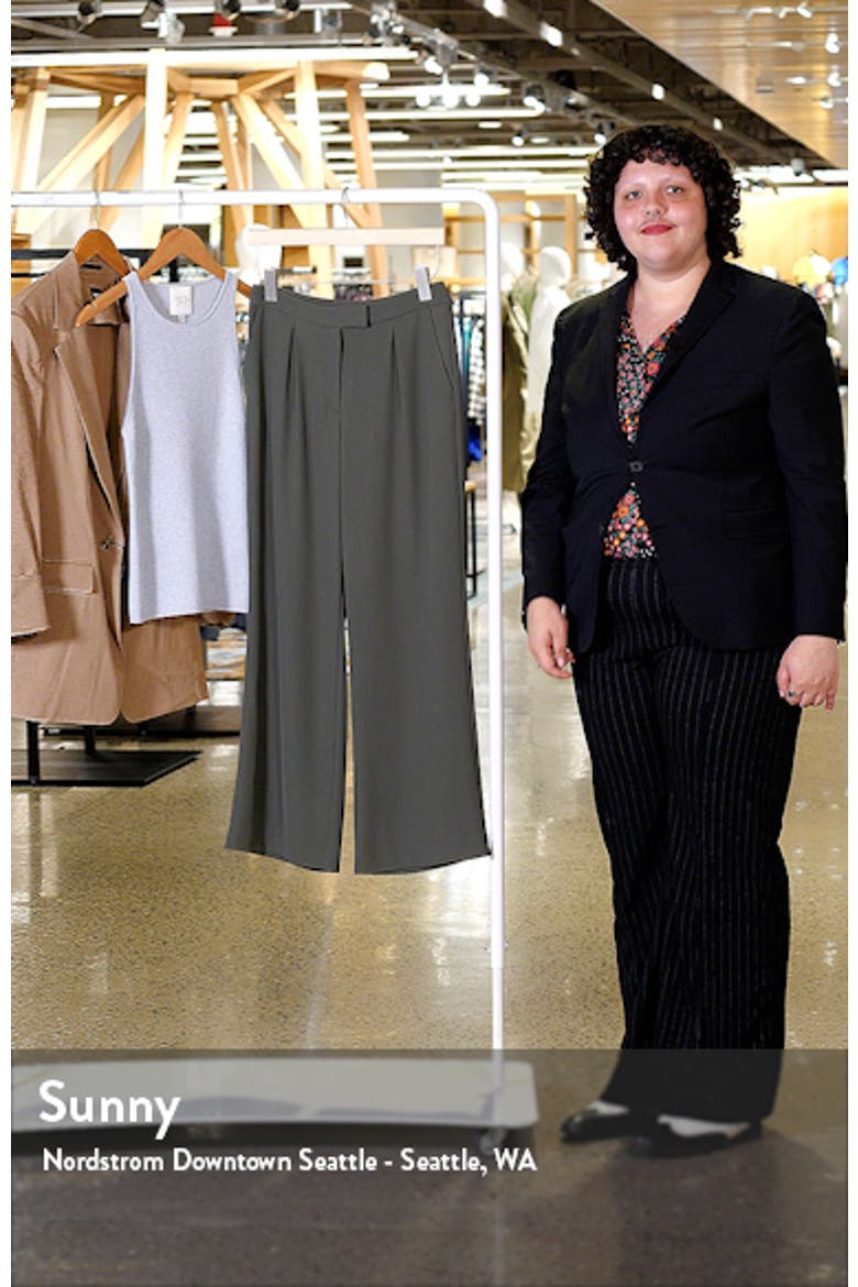 Pleated Wide Leg Pants video